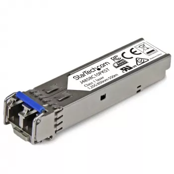 StarTech.com HP J4858C -yhteensopiva SFP-lähetin-vastaanotinmoduuli – 1000BASE-SX – 10 kpl:n pakkaus ~ 10 kpl:n pakkaus HPE J4858C -yhteensopiva SFP-moduuli – 1000BASE-SX – 1GbE monimuotokuitu-lähetin-vastaanotin – 1GE Gigabit Ethernet SFP – LC 550 m – 850 nm – DDM HPE 1400, 1700, 1820