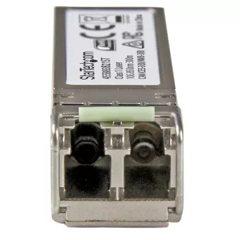 StarTech.com 10 Gigabit -kuitu-SFP+-lähetin-vastaanotinmoduuli – HP 455883-B21 -yhteensopiva – MM LC DDM:llä – 300 m~HPE 455883-B21 -yhteensopiva SFP+-moduuli – 10GBASE-SR – 10GbE monimuotokuitu-lähetin-vastaanotin – 10GE Gigabit Ethernet SFP+ – LC 300 m – 850 nm – DDM HPE 6120XG, 6120G, Flex Fabric