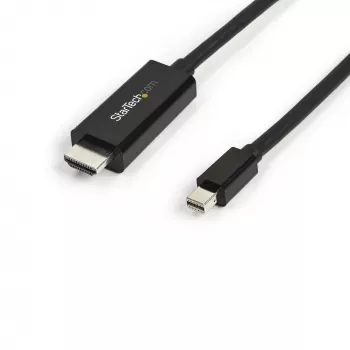 StarTech.com 3 m Mini DisplayPort -HDMI-kaapeli – 4K 30 Hz -video – mDP-HDMI-sovitinkaapeli – Mini DP tai Thunderbolt 1/2 Mac/PC -HDMI-monitoriin/näyttöön – mDP-HDMI-konvertterikaapeli