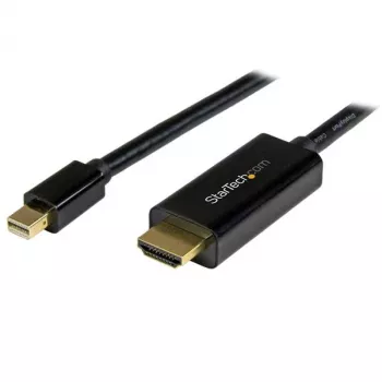 StarTech.com 15 ft (5 m) Mini DisplayPort -HDMI-kaapeli – 4K 30 Hz -video – mDP-HDMI-sovitinkaapeli – Mini DP tai Thunderbolt 1/2 Mac/PC -HDMI-monitoriin/näyttöön – mDP-HDMI-konvertterikaapeli