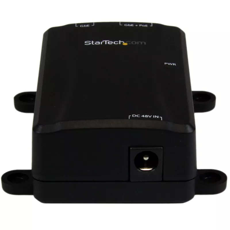 StarTech.com 1-porttinen Gigabit Midspan – PoE+-injektori – 802.3at ja 802.3af