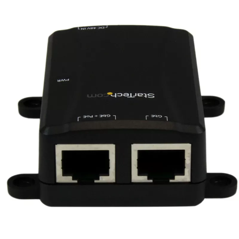 StarTech.com 1-porttinen Gigabit Midspan – PoE+-injektori – 802.3at ja 802.3af