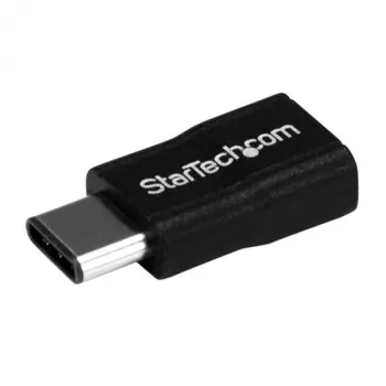 StarTech.com USB-C-Micro-USB-sovitin – M/F – USB 2.0, USB 2.0 Type-C, USB 2.0 Micro-B, musta