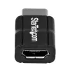 StarTech.com USB-C-Micro-USB-sovitin – M/F – USB 2.0, USB 2.0 Type-C, USB 2.0 Micro-B, musta