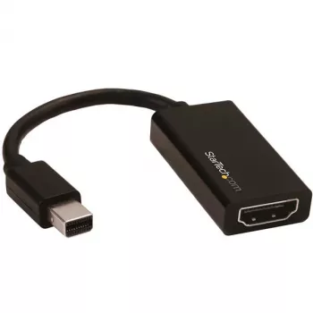 StarTech.com Mini DisplayPort -HDMI-sovitin – aktiivinen mDP 1.4 -HDMI 2.0 -videokonvertteri – 4K 60 Hz – Mini DP tai Thunderbolt 1/2 Mac/PC -HDMI-monitoriin/TV:hen/näyttöön – mDP-HDMI-dongle