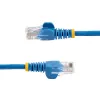 StarTech.com Cat5e -verkkokaapeli lukituskielekkeettömillä RJ45-liittimillä – 5 m, sininen