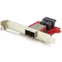 StarTech.com Mini-SAS-sovitin – dual SFF-8643 - SFF-8644 – täys- ja matalaprofiilisilla kiinnikkeillä – 12 Gbit/s