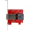StarTech.com Mini-SAS-sovitin – dual SFF-8643 - SFF-8644 – täys- ja matalaprofiilisilla kiinnikkeillä – 12 Gbit/s