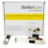 StarTech.com Mini-SAS-sovitin – dual SFF-8643 - SFF-8644 – täys- ja matalaprofiilisilla kiinnikkeillä – 12 Gbit/s