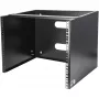 StarTech.com 8U seinäasennettava verkkokaappi - 36 cm syvä (Low Profile) - 48 cm (19 inch) patch-paneelin pidike matalille palvelin- ja IT-laitteille, verkkokytkimille - 36 kg kantavuus, musta
