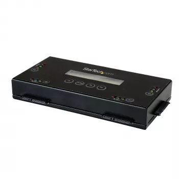 StarTech.com 4 paikan SSD/HDD -kiintolevyn tyhjennyslaite - 2.5 inch & 3.5 inch SATA - isännätön itsenäinen turvatyhjennys ulkoinen levyjen puhdistuslaite - 9 tyhjennystilaa - RS232-tulostinportti - NIST/DOD & TAA -yhteensopiva