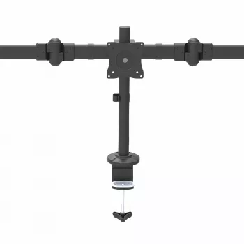 StarTech.com pöytäasennettava kolmen näytön varsi – ergonominen VESA 3-näyttöteline 27″ asti – nivelletty ja korkeussäädettävä mastokiinnitys – kallistus/kääntö/kierto LCD/LED-näytölle – pöytäpuristin/pöytäläpivienti