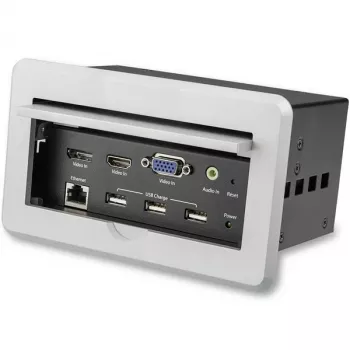 StarTech.com neuvottelupöydän liitettävyyslaatikko A/V:lle – 4K