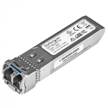 StarTech.com Cisco SFP-10G-LR-S -yhteensopiva SFP+-moduuli – 10GBASE-LR – 10GbE yksimuotokuitu-SMF-lähetin-vastaanotin – 10GE Gigabit Ethernet SFP+ – LC 10 km – 1310 nm – DDM Cisco Firepower, ASR9000, C9300