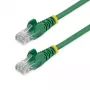 StarTech.com Cat5e Ethernet -verkkokaapeli lukituskielekkeettömillä RJ45-liittimillä – 0,5 m, vihreä