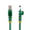 StarTech.com Cat5e Ethernet -verkkokaapeli lukituskielekkeettömillä RJ45-liittimillä – 0,5 m, vihreä