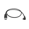 StarTech.com Micro-USB-lataus- ja synkronointikaapeli M/M – kulmikas Micro-USB – 24 AWG – 0,5 m