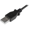 StarTech.com Micro-USB-lataus- ja synkronointikaapeli M/M – kulmikas Micro-USB – 24 AWG – 0,5 m