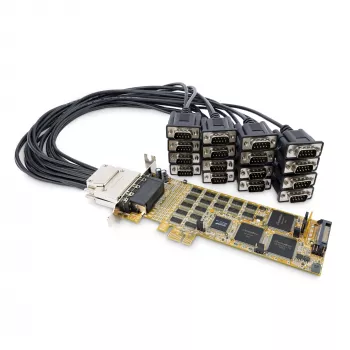 StarTech.com 16-porttinen Low-Profile-sarjakortti – RS232 – PCI Express