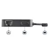 StarTech.com USB-C-moniporttisovitin – kannettava USB-C-minitelakka 4K-HDMI-videolla – Gigabit Ethernet, USB 3.0 -keskitin (1x USB-A, 1x USB-C) – USB Type-C -moniporttisovitin – Thunderbolt 3 -yhteensopiva