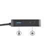 StarTech.com USB-C-moniporttisovitin – kannettava USB-C-minitelakka 4K-HDMI-videolla – Gigabit Ethernet, USB 3.0 -keskitin (1x USB-A, 1x USB-C) – USB Type-C -moniporttisovitin – Thunderbolt 3 -yhteensopiva