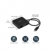 StarTech.com USB-C-moniporttisovitin – kannettava USB-C-minitelakka 4K-HDMI-videolla – Gigabit Ethernet, USB 3.0 -keskitin (1x USB-A, 1x USB-C) – USB Type-C -moniporttisovitin – Thunderbolt 3 -yhteensopiva