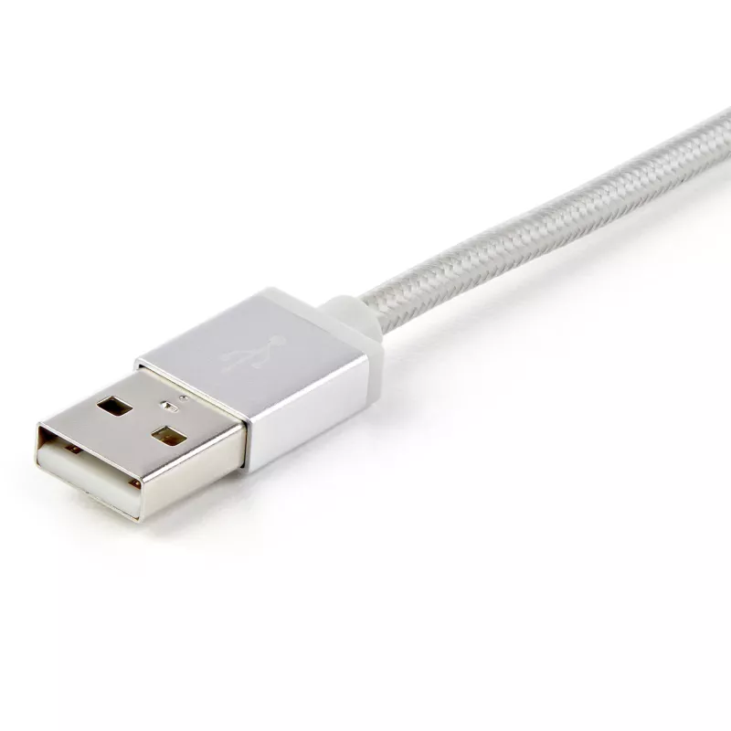 StarTech.com 1 m USB-monilatauskaapeli – USB Micro-USB:hen tai USB-C:hen tai Lightning iPhone/iPad/iPod/Android – Apple MFi -sertifioitu – 3-in-1 USB-laturi – punottu