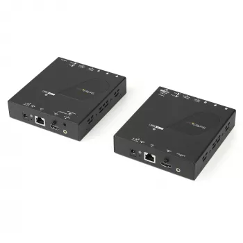 StarTech.com 4K HDMI over IP -lähetin-vastaanotinsarja Video Control App -sovelluksella, skaalautuva AV over IP AVoIP-videoseinätuella