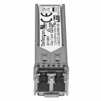 StarTech.com HP JD118B -yhteensopiva SFP-lähetin-vastaanotinmoduuli – 1000BASE-SX~HPE JD118B -yhteensopiva SFP-moduuli – 1000BASE-SX – 1GbE monimuotokuitu-lähetin-vastaanotin – 1GE Gigabit Ethernet SFP – LC 550 m – 850 nm – DDM HPE 5900, 12500, 5500