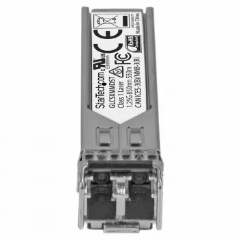 StarTech.com Cisco GLC-SX-MMD -yhteensopiva SFP-lähetin-vastaanotinmoduuli – 1000BASE-SX~Cisco GLC-SX-MMD -yhteensopiva SFP-moduuli – 1000BASE-SX – 1GbE monimuotokuitu-MMF-lähetin-vastaanotin – 1GE Gigabit Ethernet SFP – LC 550 m – 850 nm – DDM Cisco Firepower, ASR920, IE2000