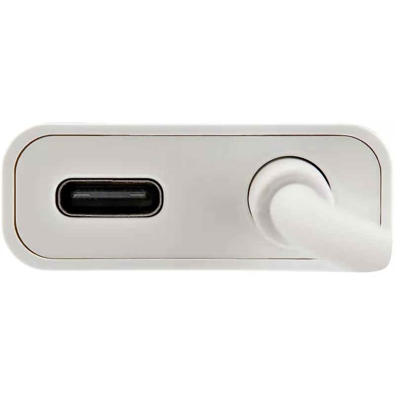 StarTech.com USB-C - HDMI 2.0 -adapteri Power Delivery -toiminnolla – 4K 60Hz USB Type-C - HDMI -näytön videomuunnin – 60W PD läpivientilatausportti – Thunderbolt 3 -yhteensopiva – valkoinen