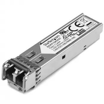 StarTech.com Juniper EX-SFP-1GE-LX -yhteensopiva SFP-lähetin-vastaanotinmoduuli – 1000BASE-LX~Juniper EX-SFP-1GE-LX -yhteensopiva SFP-moduuli – 1000BASE-LX – 1GbE yksimuotokuitu SMF -optinen lähetin-vastaanotin – 1GE Gigabit Ethernet SFP – LC 10 km – 1310 nm – DDM
