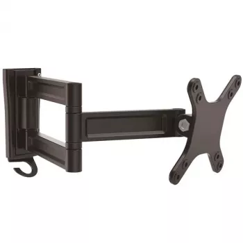 StarTech.com seinäasennettava näyttövarsi – kaksinkertaisesti kääntyvä, 15 kg, 33 cm (13 tuumaa), 68,6 cm (27 tuumaa), 75 x 75 mm, 100 x 100 mm, musta