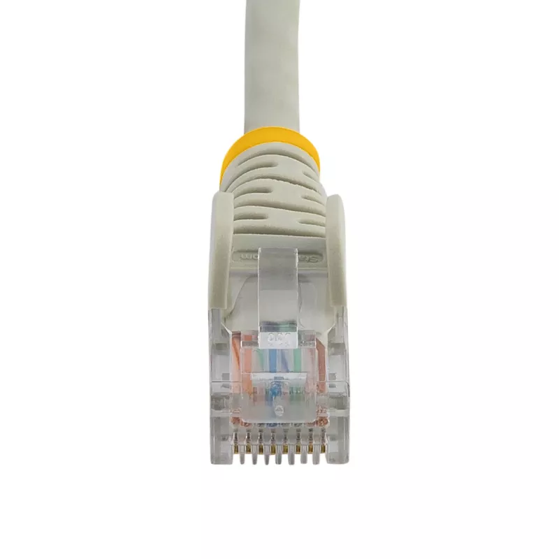 StarTech.com Cat5e Ethernet-patchkaapeli rastnasattomilla RJ45-liittimillä – 7 m, harmaa