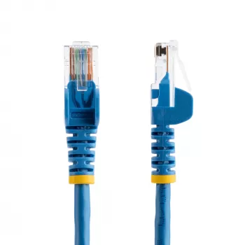 StarTech.com Cat5e Ethernet-patchkaapeli rastnasattomilla RJ45-liittimillä – 10 m, sininen
