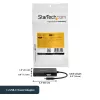 StarTech.com USB-C-moniporttivideosovitin – 3-in-1 – 4K 30 Hz – musta