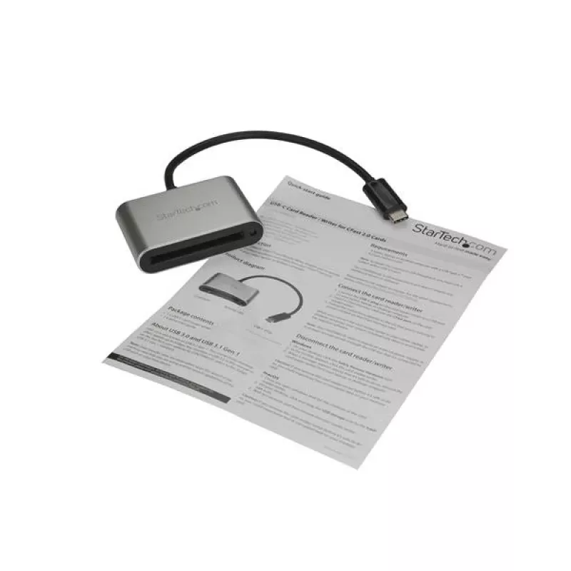 StarTech.com USB 3.0 -kortinlukija/-kirjoittaja CFast 2.0 -korteille – USB-C