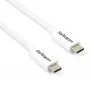 StarTech.com Thunderbolt 3 -kaapeli – 20 Gbit/s – 2 m – valkoinen – Thunderbolt-, USB- ja DisplayPort-yhteensopiva