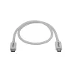 StarTech.com Thunderbolt 3 -kaapeli – 40 Gbit/s – 0,5 m – valkoinen – Thunderbolt-, USB- ja DisplayPort-yhteensopiva