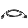StarTech.com USB-A–USB-C-kaapeli – kulmikas – M/M – 1 m – USB 2.0