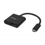 StarTech.com USB-C - DisplayPort-adapteri Power Delivery -toiminnolla – 4K 60Hz HBR2 – USB Type-C - DP 1.2 -näytön videomuunnin latauksella – 60W PD läpivienti – Thunderbolt 3 -yhteensopiva