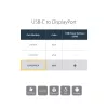 StarTech.com USB-C - DisplayPort-adapteri Power Delivery -toiminnolla – 4K 60Hz HBR2 – USB Type-C - DP 1.2 -näytön videomuunnin latauksella – 60W PD läpivienti – Thunderbolt 3 -yhteensopiva