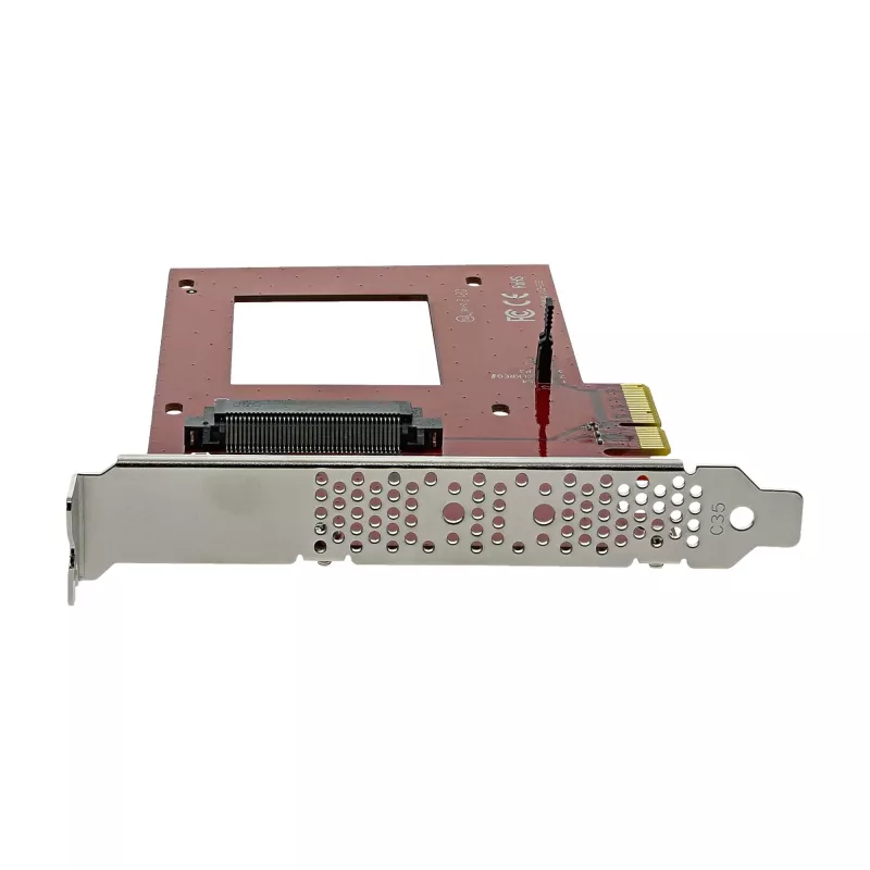 StarTech.com PEX4SFF8639 U.2-PCIe-sovitin 2,5 tuuman U.2 NVMe SSD -levylle, SFF-8639, x4 PCIe 3.0