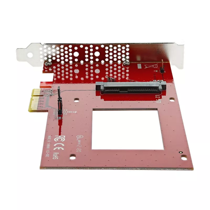 StarTech.com PEX4SFF8639 U.2-PCIe-sovitin 2,5 tuuman U.2 NVMe SSD -levylle, SFF-8639, x4 PCIe 3.0