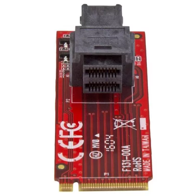 StarTech.com U.2 (SFF-8643) - M.2 PCI Express 3.0 x4 -isäntäsovitinkortti 2,5” U.2 NVMe SSD:lle