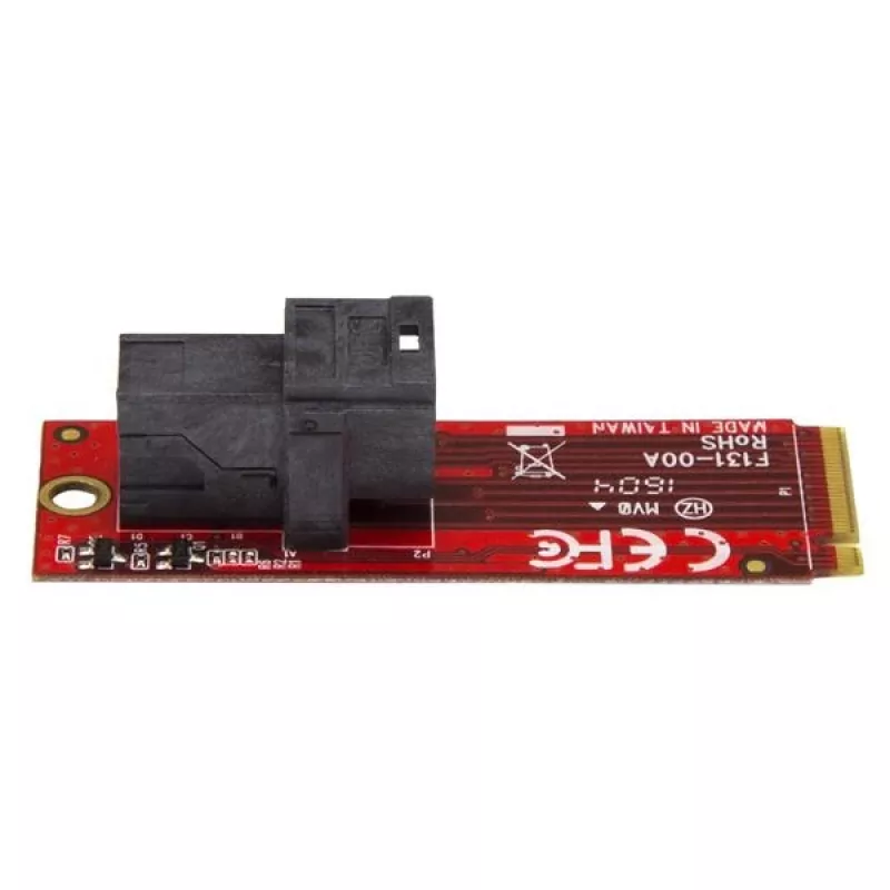 StarTech.com U.2 (SFF-8643) - M.2 PCI Express 3.0 x4 -isäntäsovitinkortti 2,5” U.2 NVMe SSD:lle