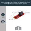 StarTech.com U.2 (SFF-8643) - M.2 PCI Express 3.0 x4 -isäntäsovitinkortti 2,5” U.2 NVMe SSD:lle