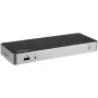 StarTech.com USB-C-telakka – kahden näytön HDMI & DisplayPort 4K 30 Hz – USB Type-C -kannettavatelakka 60 W Power Delivery, SD, 4-porttinen USB-A 3.0 -keskitin, GbE, ääni – Thunderbolt 3 -yhteensopiva