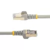 StarTech.com 3 m CAT6a Ethernet-kaapeli – 10 Gigabit suojattu, snagless RJ45 100W PoE -patchkaapeli – 10GbE STP verkkokaapeli vedonpoistolla – harmaa, yksittäin testattu / johdotus UL-sertifioitu / TIA