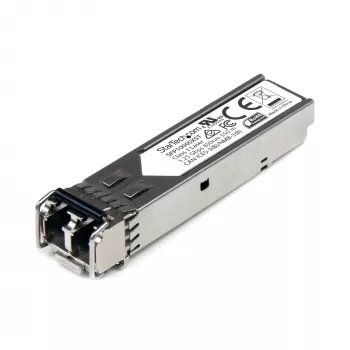 StarTech.com MSA-yhteensopiva SFP-lähetin-vastaanotinmoduuli - 1000BASE-SX ~ MSA-koodaamaton SFP-moduuli - 1000BASE-SX - 1GbE monimuotokuitu-lähetin-vastaanotin (MMF) - 1GE Gigabit Ethernet SFP - LC 550 m - 850 nm - DDM